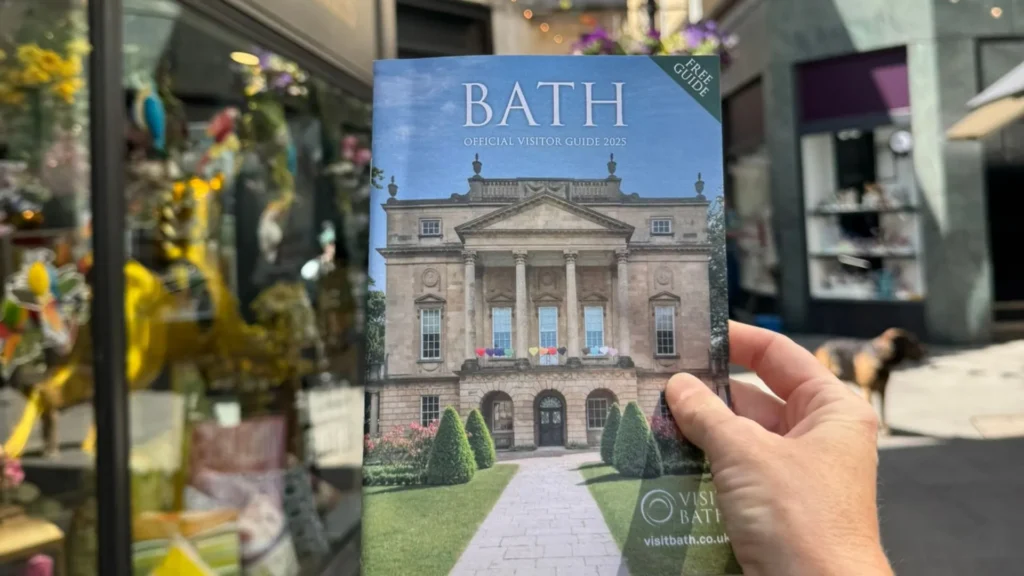 Cartina della città di Bath